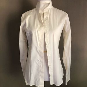 Ovation Horse Show Shirt Wrap Neck Cotton